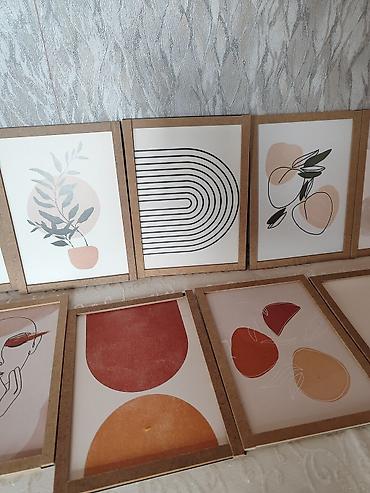 divar dekorları: Minimalist divar posteri – xətt sənəti kolleksiyası, sifariş üçün zəng — 8