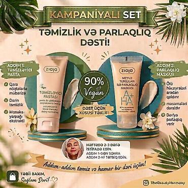 Şəxsi əşyalar: Məhsul: Ziaja Baltic Home Spa üz və boyun baxımı məhsulları + saç üçün — 4