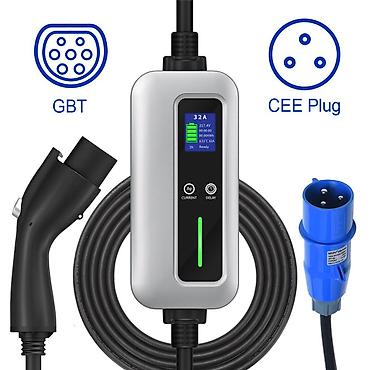 ev charger: Məhsul: Daşınan EV şarj cihazı (GBT çıxışlı, CEE fişli) L 9 yenidi heç — 1