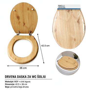 KMT Drvena uzorak drveta WC daska, drveni izgled – Kmt Style Opis: -