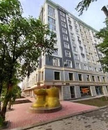 1 комнатная квартира без мебели: 1 бөлмө, 47 кв. м, Элитка, 6 кабат, Евроремонт
