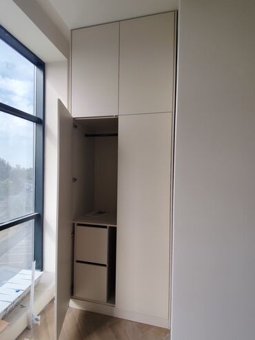 Шкафы для одежды: Шкаф для одежды, Новый, Прямой, ЛДСП — 11