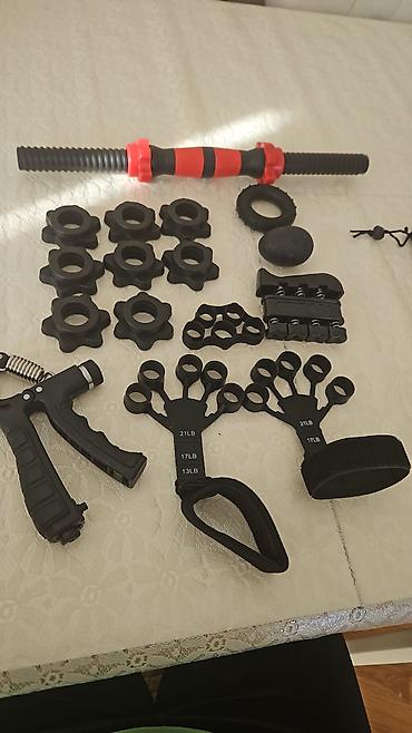 bilək: Əl, bilək və ön qol üçün güc və reabilitasiya dəsti Komplektin — 2