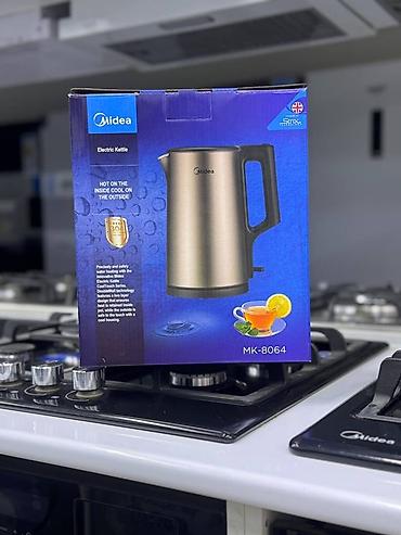 Электрочайники Midea — серия MK Модели: - MK-8064: металлический