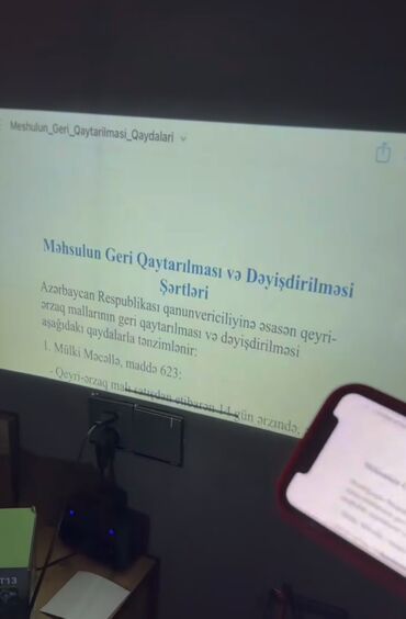 Proyektorlar: Yeni Portativ Proyektor Ödənişli çatdırılma, Rayonlara çatdırılma — 13