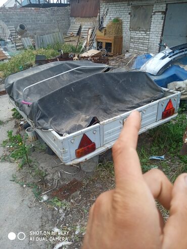 Другой транспорт: Продам два прицепа по 1000$ за один, документы имеются