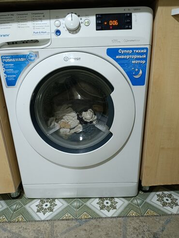 айфон 8 64: Кир жуучу машина Indesit, Колдонулган, Автомат, 7 кг чейин, Толук өлчөм