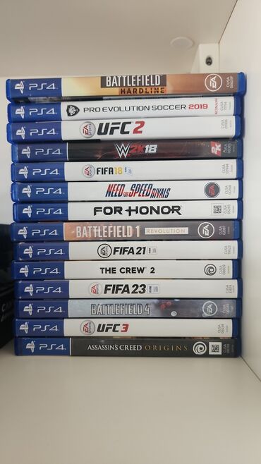 PS4 (Sony Playstation 4): Şekildeki ps 4 oyunlari satilir hamisi cox ideal veziyyetde