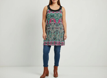 sukienki plus size tanio taffi: Woman Collection, Sukienka damska, rozmiar XL