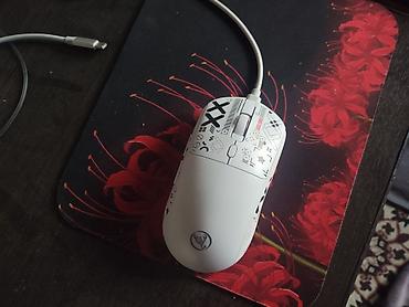 glorious model d: Игровой коврик для мыши с принтом «красные пауки» — 2