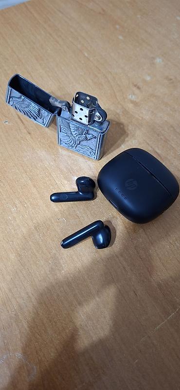 hp qulaqliq: HP True Wireless qulaqlıq + klassik metal benzinli alışqan (şahin — 1