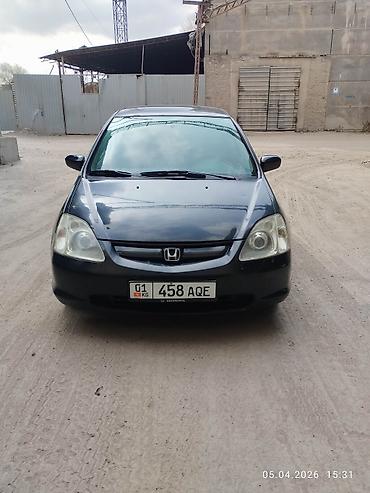 Honda Civic: 2001 г., 1.7 л, Автомат, Бензин, Хэтчбэк