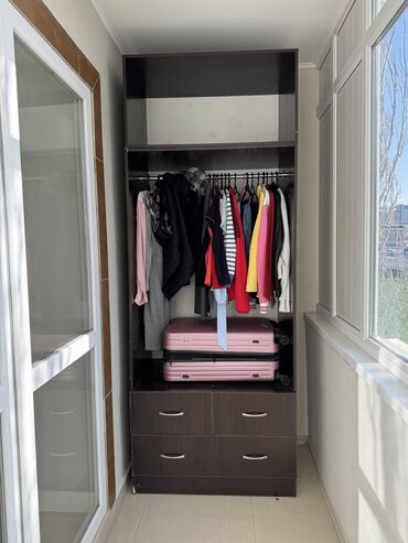 энурезный будильник купить бу: Кийим салуучу шкаф, Колдонулган, Түз, Жыгач