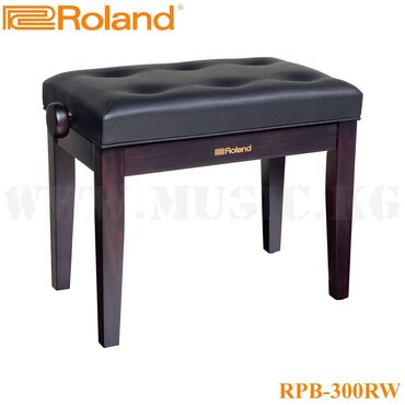 обучение фортепиано: Банкетка Roland RPB-300RW Roland RPB-300RW — это скамья с регулируемой