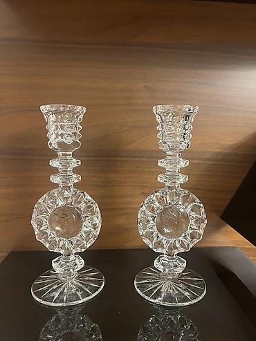 şamdam: Kristal şamdan dəsti (2 ədəd)
Cütü 40 — 1