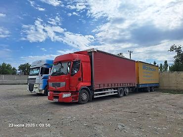 renault: Тягач, Renault, Тентованный — 7