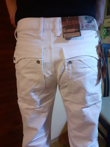 ljubičaste pantalone: Beli Jeans extra kvalitet extra povoljno ! Superior quality fit for