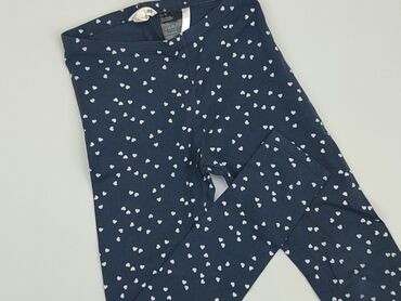 Legginsy: Legginsy dziecięce, H&M, 10 lat, 134/140, stan - Dobry