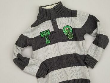 modne sweterki na jesień: Sweterek, 5-6 lat, 110-116 cm, stan - Bardzo dobry