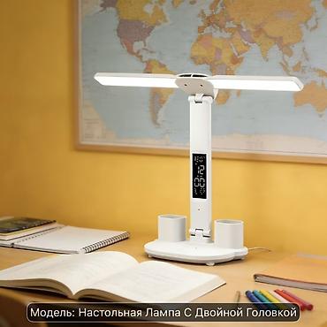 hamilton saat: İki başlı stolüstü LED lampa - Fərqli səhnələr üçün 3 işıq rəngi — 3