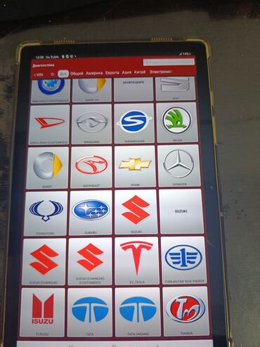 Diaqnostik avtomobil skanerləri: Peşəkar avtomobil diaqnostika seti Məhsul: Planşet əsaslı OBD-II — 6