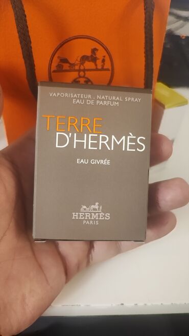Парфюмерия: Hermes Parfümları üç məhsul ile birlikdə Orijinaldir hamsı