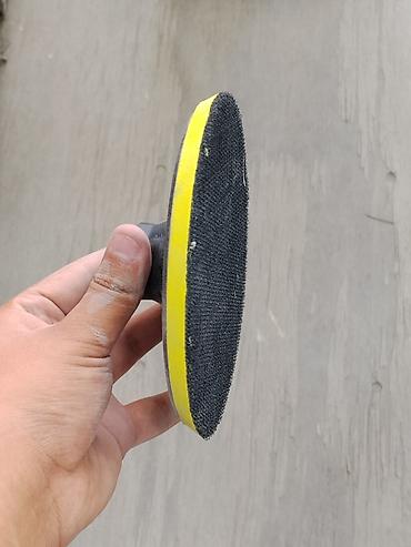 Ручная шлифовальная колодка с липучкой (Velcro) - Овальная подошва с