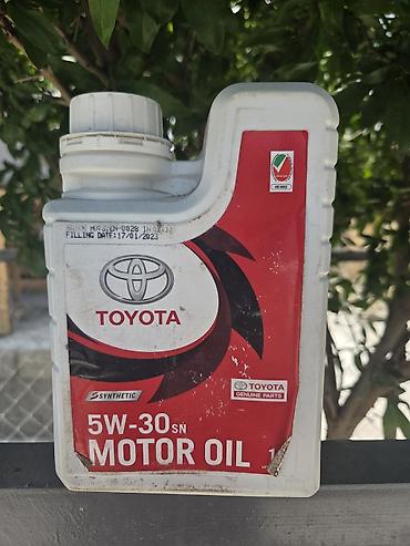 moto yağ: Toyota 5W-30 SN Synthetic Motor Oil – 1 litr Məhsul xüsusiyyətləri: - — 1