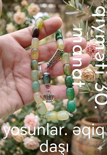 muncuq: Təsbeh kolleksiyası – təbii daşlardan hazırlanmış əl işləri 1) Ulduz — 3