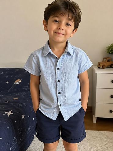 Gənclik Mall Cool Clubdan almışam Uşaq üçün yay dəsti – qısaqol köynək
