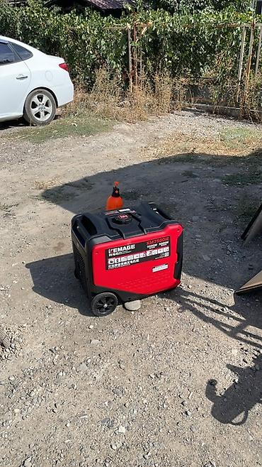 солнечная электростанция в кыргызстане: Инверторный генератор KEMAGE KM7500iE Генератор жаны алгам иштелбей — 10