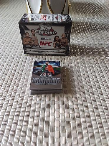 İdman və hobbi: Topps Chrome UFC 2023 kolleksiya kartları Amerikadan gətirilmiş xüsusi — 1