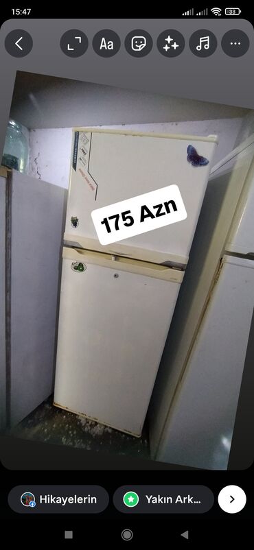 Soyuducular: 1 qapılı Indesit Soyuducu Satılır, rəng - Ağ — 3