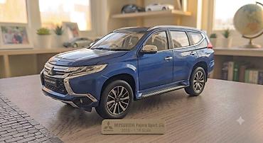 mitsubishi pajero: Mitsubishi Pajero Sport 2018 modelinin 1:18 miqyaslı kolleksiya — 1