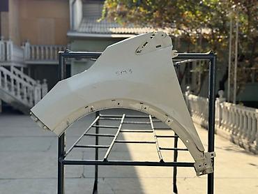 Крылья и комплектующие: Крыло Переднее левое Hyundai, Б/у, Оригинал — 4