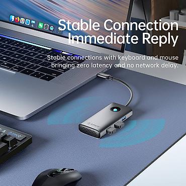 dell notbuk: ⚡ ORICO PW11-6P-GY-EP – 6-in-1 USB Hub: Gigabit LAN, HDMI 4K, USB3.0 — 6