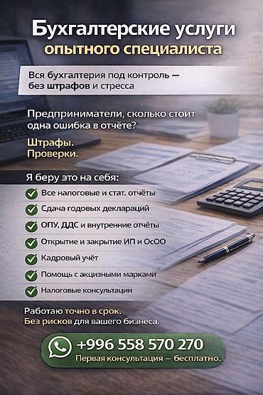 учет ры: Услуги опытного бухгалтера — 1