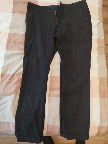 брюки с накладными карманами мужские: Брюки цвет - Черный