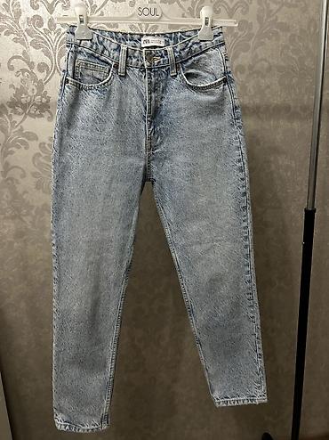 Джинсы, Zara, Средняя талия, S