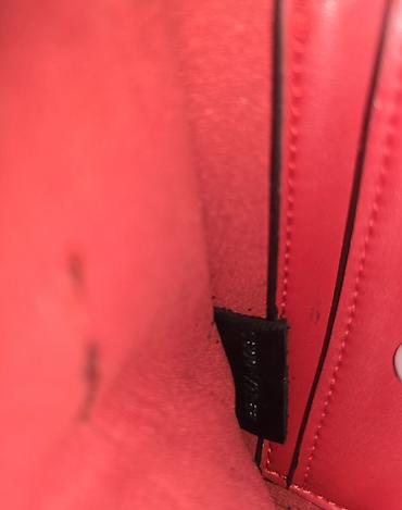 Torbe: Christin Dior J'adore kozna torba. J'ADIOR Shoulder Bag, crvena — 9