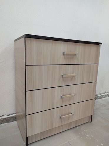 Комоды для одежды: Комод для одежды, Новый, С зеркалом, ЛДСП, цвет - Белый, Бесплатная доставка — 3