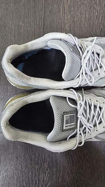 forerunner 965: Мужские кроссовки, 40.5, New Balance, Б/у, цвет - Серый, Самовывоз — 4