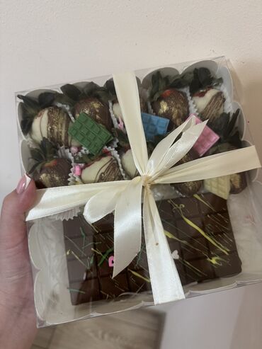 Готовые блюда, кулинария: Дубайский Шоколад, клубника в шоколаде Невероятно вкусный.В — 15