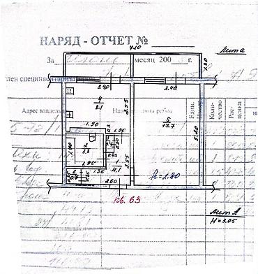 Бөлмөлөрдү ижарага берүү: Продается 1-квартира в 5 мкр Шопен 72/1 4-этаж из 9 Не угловая — 6
