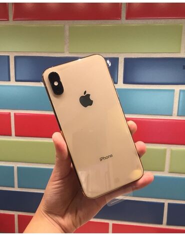 iphone xs обмен: IPhone Xs, Колдонулган, 256 ГБ, Алтын, Каптама, 89 %