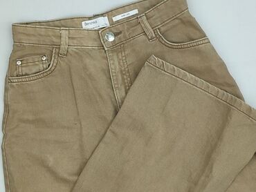 dżinsy z wysokim stanem duże rozmiary: Bershka, Jeans for women, size S