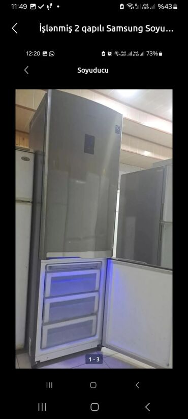 dispenser qiymetleri: 2 qapılı Samsung Soyuducu Satılır