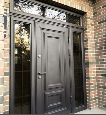 Giriş qapıları: Məhsul: Dəmir giriş qapıları (klassik dizayn) - Material: qalın — 28