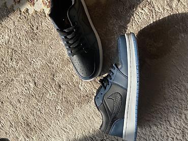 цена на чемоданы: Мужские кроссовки, 41, Air Jordan, Новый, цвет - Синий — 1