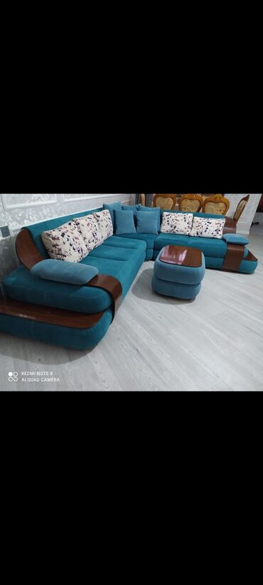 mebelerin qiymeti: Угловой диван, Б/у, Нераскладной, Без подьемного механизма, Нет доставки